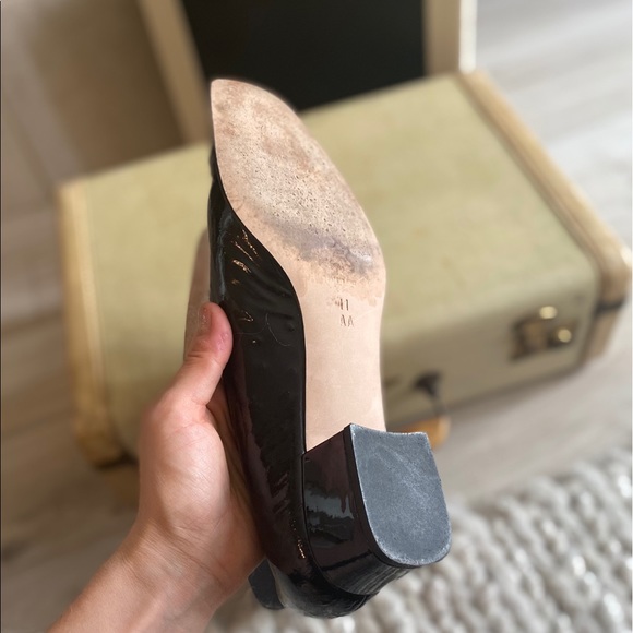 Vintage Italian patent leather square toes 🐊 - Picture 8 of 9